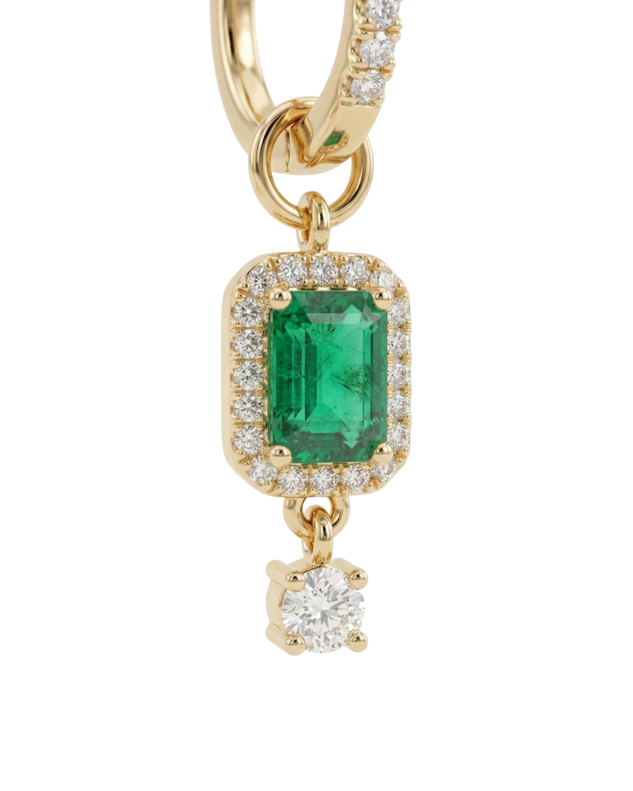 Riviera Earrings | Emerald