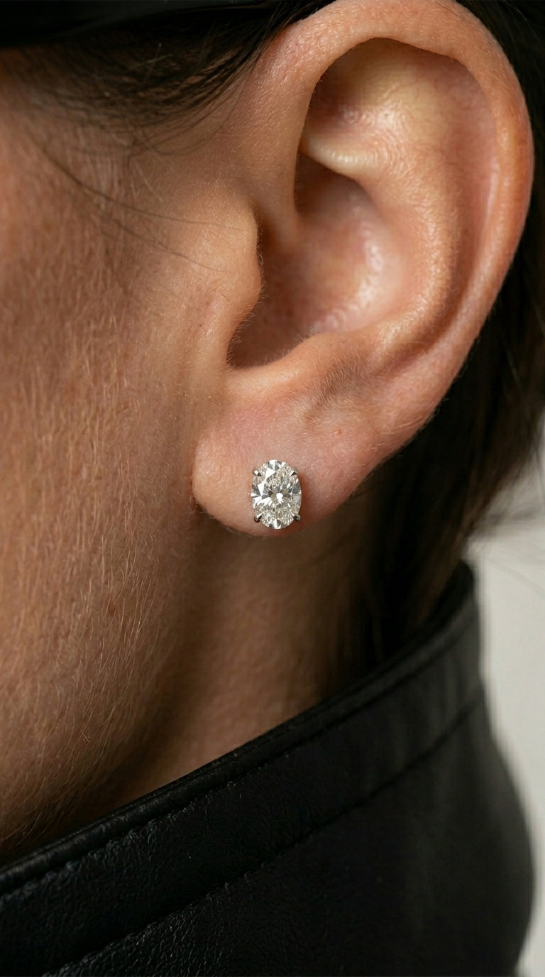 Oval Studs